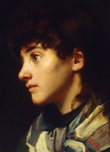 The Newlyn Girl, c.1895 od Edwin Harris