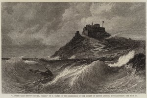 Čerstvá vichřice, Mount Orgueil, Jersey