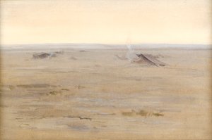 Tábor v poušti, 1914 od Edwin John Alexander
