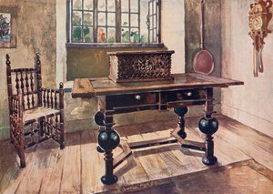 Kolonizační salon z rané Virginie od Edwin John Foley