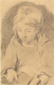 Mladá dívka mykání vlny od Edwin Landseer