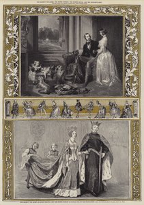Její Veličenstvo královna a princ choť od Edwin Landseer