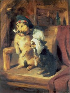 Malé kočárky, 1836 od Edwin Landseer