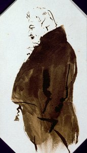 Sydney Smith (1771-1845) kolem roku 1821 (tužka a čb na papíře) od Edwin Landseer