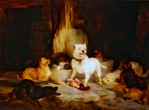 Král hradu (olej na desce) od Edwin Landseer