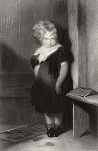 Zlobivý chlapec od Edwin Landseer
