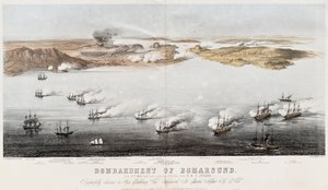 Bombardování Bomarsundu, 1854