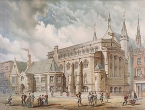 Guildhall Library, Londýn, 1872