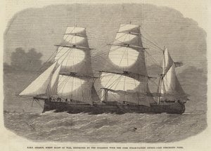 HMS Amazon, Screw Sloop of War, zničená kolizí s Cork Steam-Packet Osprey