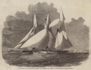 Royal Thames Yacht Club Schooner Match, Wildfire a Vestal v Lower Hope