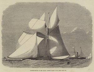 Plachetní zápas Royal London Yacht Club od Edwin Weedon