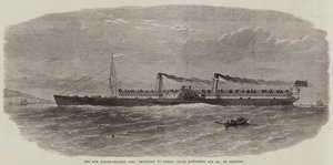 New Saloon-Steamer Iona, patřící společnosti Messers David Hutcheson and Company, z Glasgow