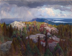 Landschaft (Krajina z Koli). 1918
