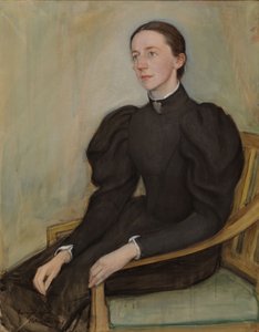 Portrét Mathildy Wredeové od Eero Järnefelt
