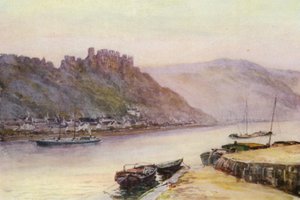 Rýn: Goar (barevná litografie) od Effie Jardine