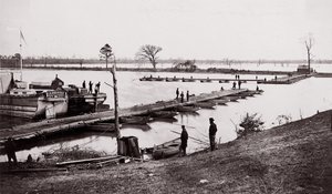 Pontonový most, 1861-65.