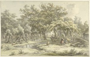 Krajina poblíž Eext (Drenthe) od Egbert van Drielst