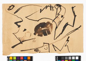 Abstrakter Versuch od Egon Schiele