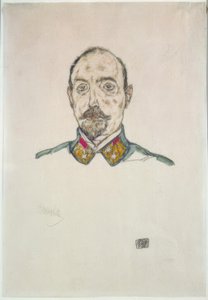 Rakouský důstojník od Egon Schiele