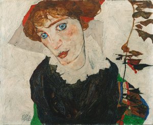 Portrét Wally Neuzilové od Egon Schiele