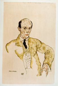 Skladatel Arnold Schoenberg, Komponisty Arnolf Schoenberg Kvaš, ... (kvaš) od Egon Schiele