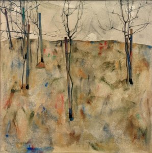 Holé stromy od Egon Schiele