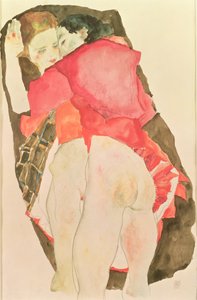 Milenci od Egon Schiele