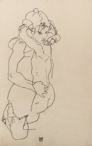 Matka a dítě od Egon Schiele