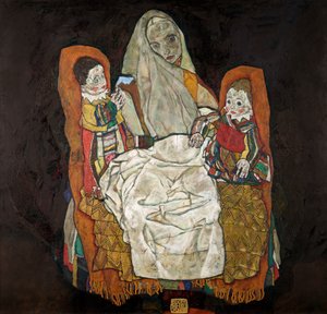 matka se dvěma dětmi III od Egon Schiele