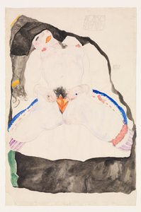 Pozorováno ve snu, 1911. od Egon Schiele