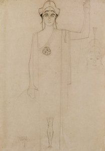 Pallas Athéna od Egon Schiele
