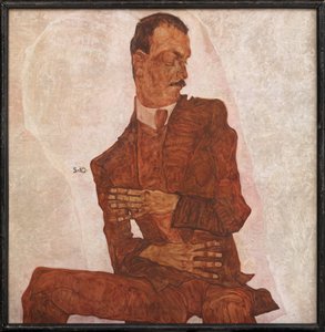 Portrét Arthura Roesslera od Egon Schiele