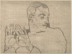 Portrét Arthura Roesslera od Egon Schiele