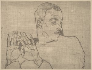 Portrét Arthura Roesslera od Egon Schiele