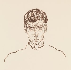 Portrét Paříže od Gutersloha, 1918. od Egon Schiele