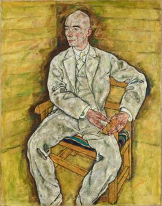 Portrét Victora Rittera von Bauera, 1918. od Egon Schiele