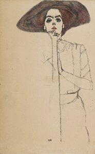 Portrét ženy, 1910. od Egon Schiele