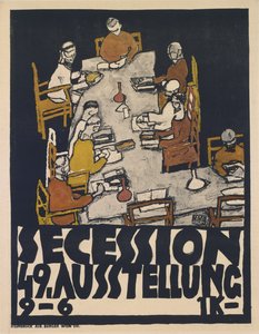 Secese 49. Ausstellung (Výstava Secese 49), 1918 od Egon Schiele