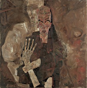 „Sebevidec“ II („Smrt a muž“) od Egon Schiele