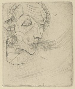 Autoportrét, 1914. od Egon Schiele