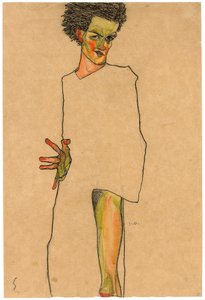 Autoportrét od Egon Schiele