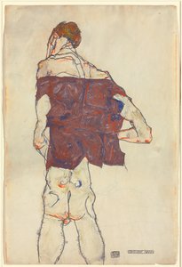 Stojící muž od Egon Schiele