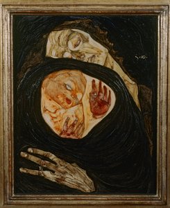 Mrtvá matka I od Egon Schiele