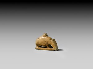 Amulet prasnice (fajáns) od Egyptian