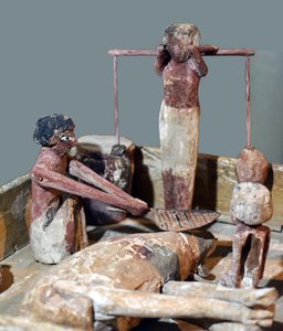 Model řeznictví, Egypt, cca 2000-1700 př.nl od Egyptian 12th Dynasty