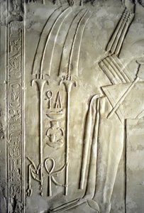 Egyptský starověk: hieroglyfy. Hrob Kheruef (TT192) (18. dynastie od Egyptian 18th Dynasty