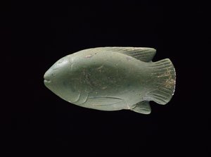 Miska ve tvaru ryby (skleněná) od Egyptian 18th Dynasty