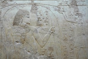 Scéna s úlitbou, Ramoseho hrobka od Egyptian 18th Dynasty