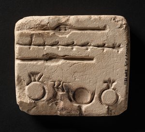 Vápencová forma na odlévání kovových šperků, Nová říše od Egyptian 18th Dynasty