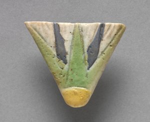 Lotus Blossom Necklace Terminal, cca 1391-1337 př.nl od Egyptian 18th Dynasty